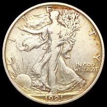 1921 Walking Liberty Half Dollar LIGHTLY CIRCULATE