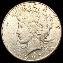 1927-S Silver Peace Dollar NEARLY UNCIRCULATED