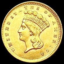 1856 Rare Gold Dollar UNCIRCULATED