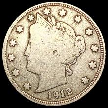 1912-S Liberty Victory Nickel NICELY CIRCULATED