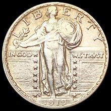 1919-S Standing Liberty Quarter CLOSELY UNCIRCULAT