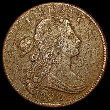 1802 Draped Bust Large Cent LIGHTLY CIRCULATED