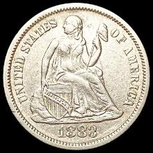 1883 Seated Liberty Dime CLOSELY UNCIRCULATED