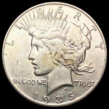 1935-S Silver Peace Dollar CLOSELY UNCIRCULATED