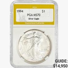 1994 Silver Eagle PGA MS70