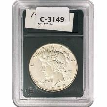 1934-S Silver Peace Dollar