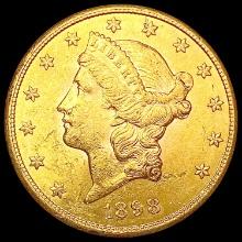 1898-S $20 Gold Double Eagle UNCIRCULATED