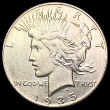 1935 Silver Peace Dollar CLOSELY UNCIRCULATED