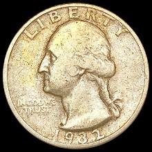 1932-D Washington Silver Quarter LIGHTLY CIRCULATE