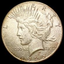 1926 Silver Peace Dollar CLOSELY UNCIRCULATED