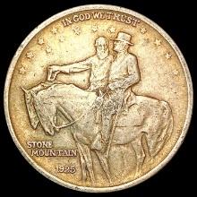 1925 Stone Mountain Half Dollar NEARLY UNCIRCULATE