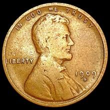 1909-S Wheat Cent NICELY CIRCULATED