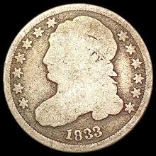 1833 Capped Bust Dime NICELY CIRCULATED