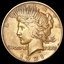 1921 Silver Peace Dollar CLOSELY UNCIRCULATED