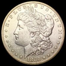 1883-S Morgan Silver Dollar CHOICE AU