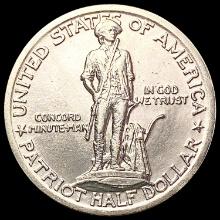 1925 Lexington Half Dollar UNCIRCULATED