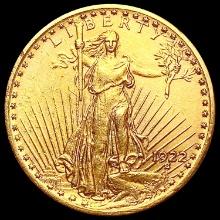 1922 $20 Gold Double Eagle UNCIRCULATED