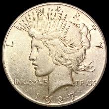 1927 Silver Peace Dollar CLOSELY UNCIRCULATED