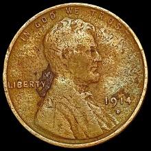 1914-D Wheat Cent NICELY CIRCULATED