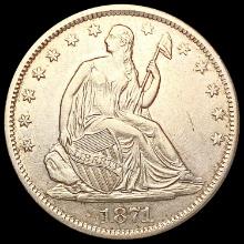 1871-S Seated Liberty Half Dollar CLOSELY UNCIRCUL