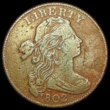 1802 Draped Bust Large Cent LIGHTLY CIRCULATED