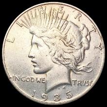 1935-S Silver Peace Dollar CLOSELY UNCIRCULATED