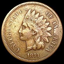 1873 Indian Head Cent LIGHTLY CIRCULATED