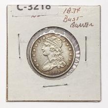 1834 Capped Bust Quarter