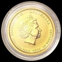 2014 Australia 1/10oz Gold $15 GEM PROOF