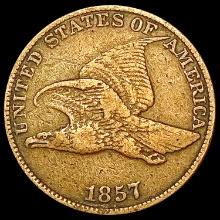 1857 Flying Eagle Cent LIGHTLY CIRCULATED