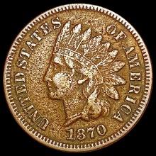 1870 Indian Head Cent LIGHTLY CIRCULATED