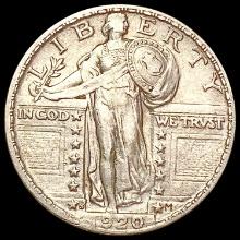 1920-S Standing Liberty Quarter CLOSELY UNCIRCULAT