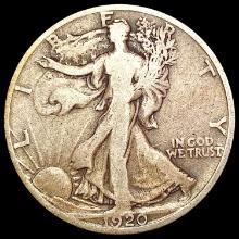 1920-S Walking Liberty Half Dollar NICELY CIRCULAT