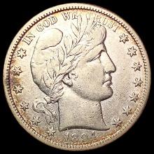 1894-S Barber Half Dollar CLOSELY UNCIRCULATED