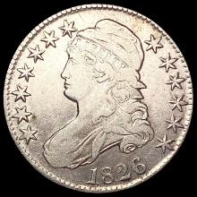 1826 Capped Bust Half Dollar CLOSELY UNCIRCULATED