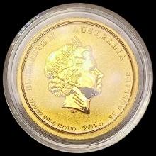 2014 Australia 1/10oz Gold $15 GEM PROOF