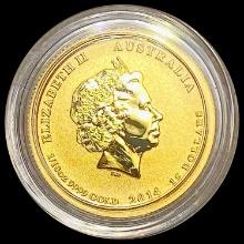 2014 Australia 1/10oz Gold $15 GEM PROOF