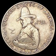 1920 Pilgrim Half Dollar LIGHTLY CIRCULATED