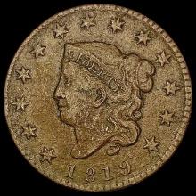 1819 Coronet Head Large Cent LIGHTLY CIRCULATED