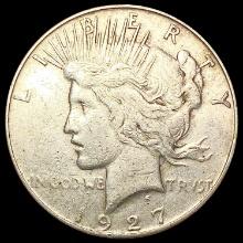 1927-S Silver Peace Dollar LIGHTLY CIRCULATED