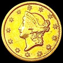 1852-O Rare Gold Dollar CLOSELY UNCIRCULATED