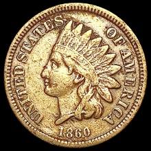 1860 Indian Head Cent CLOSELY UNCIRCULATED