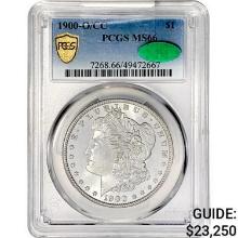 1900-O/CC CAC Morgan Silver Dollar PCGS MS66