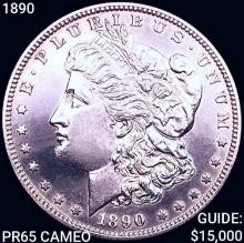 1890 Morgan Silver Dollar