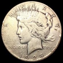 1928 Silver Peace Dollar NICELY CIRCULATED