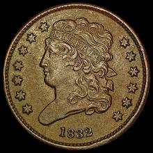 1832 Classic Head Half Cent CHOICE AU
