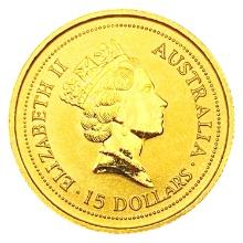 1999 Australia 1/20oz Gold $5 GEM PROOF