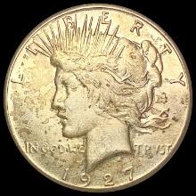 1927 Silver Peace Dollar CLOSELY UNCIRCULATED