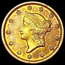 1843-O Rare Gold Dollar CLOSELY UNCIRCULATED