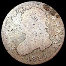 1819 Capped Bust Quarter NICELY CIRCULATED